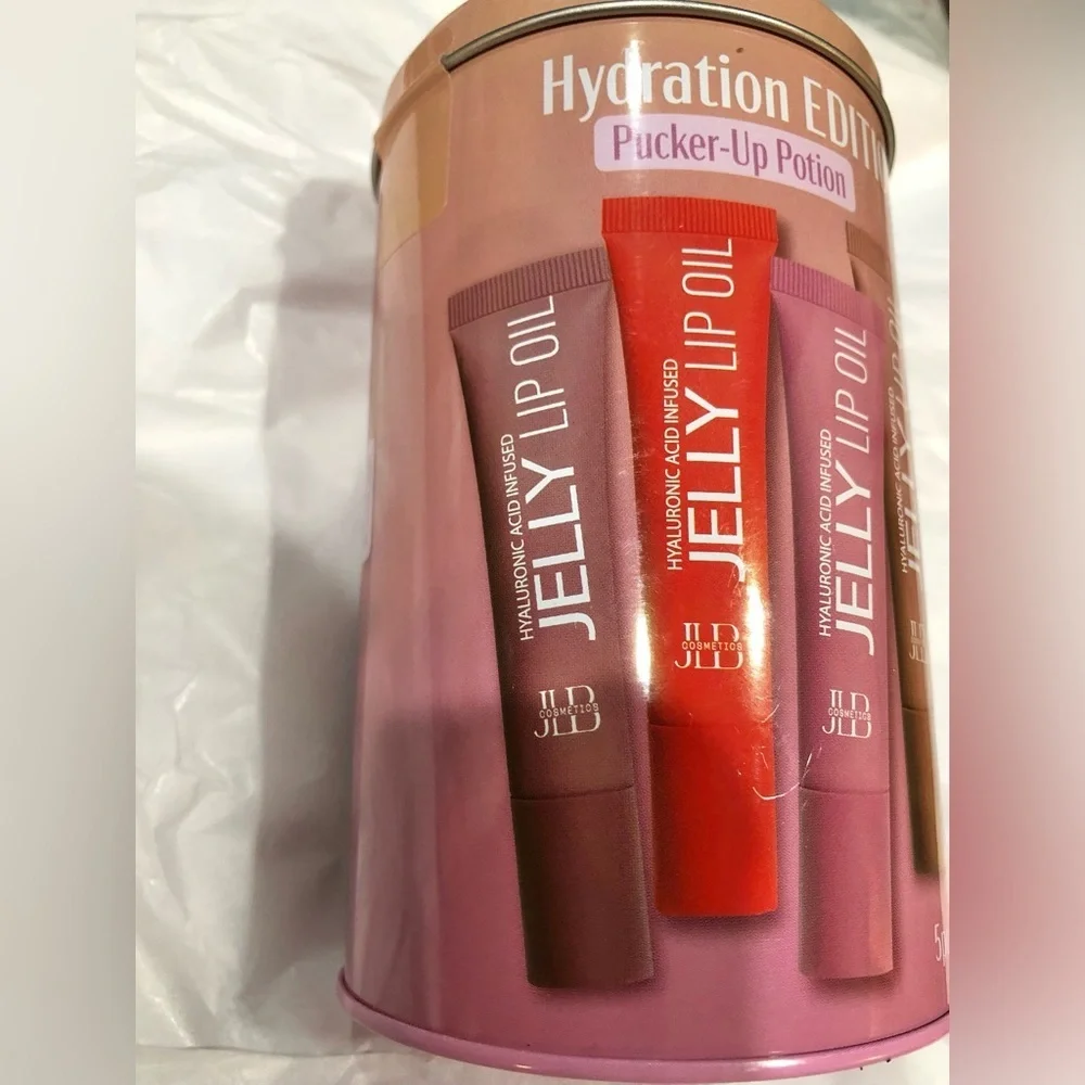 5piece Pucker up potion hydrating hyaluronic acid infused jelly lip oil‎ new